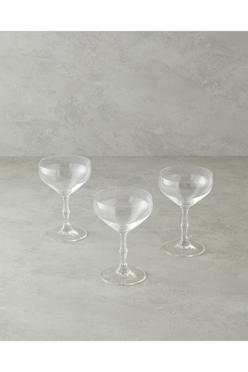 English Home Bliss Crystal Set of 3 - Transparent 300 ml Cup
