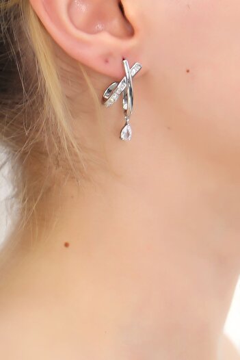 Moka Shopin Mokashopin Silver Earrings - 19117.1805