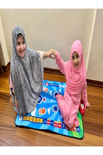 Mercan Hijab SESLİ AKILLI ÇOCUK SECCADESİ