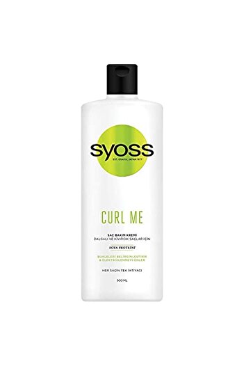 Syoss 500 ml Curl Me Hair Care Cream - Elegant and Salvation