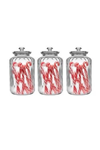 Paşabahçe Viva Glass Lid 3-Piece 1500 Cc Jar