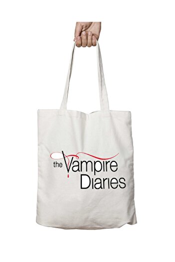 ART HEDİYE Vampire Diaries Two Sides Lasting - Πλενόμενη υφασμάτινη τσάντα ώμου