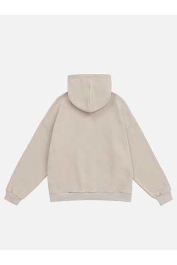 Mad&Calf Φούτερ με στάμπα Teddy Bear Unisex Oversize με κουκούλα Fleece