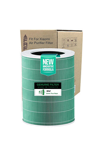 FAF FİLTRE Xiaomi Smart Air Purifier Model 4 Filtre 360 True Cam Hepa Yeni Formullü Filtre Yeşil