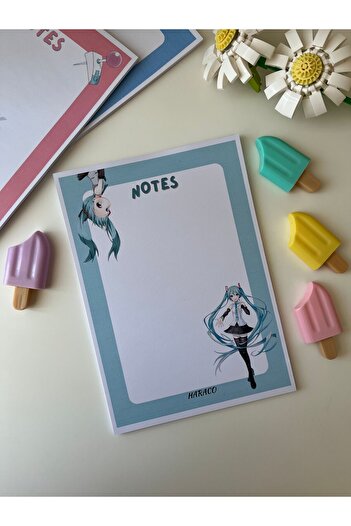 Hara Company Blocnotes Hatsune Miku dimensiune A5