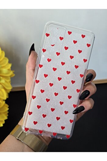 Flashy Shop Tecno Camon 18 / 18P Uyumlu Desenli Şeffaf Telefon Kılıfı