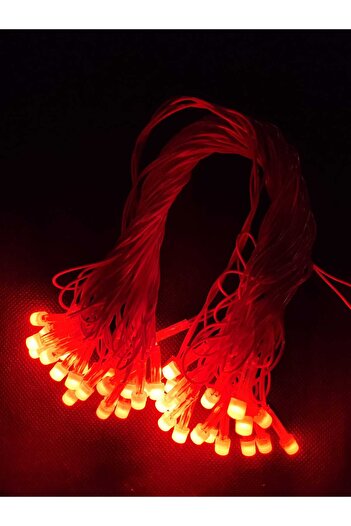 gaman 10 Metre Led Işık 220Volt Dekor Ledi - Yılbaşı ağacı ledi - Sabit Yanabilen Büyük Ledli