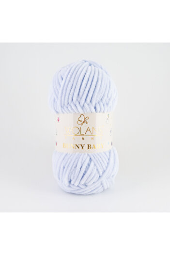 WOLANS 449 Μοντέλο Blue Soft Velvet Bunny Baby Knit - Μαλακό κουβέρτα παιχνιδιών