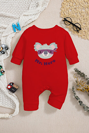 ADABEBEK Mr. Hero Printed Baby Rompers - 22304