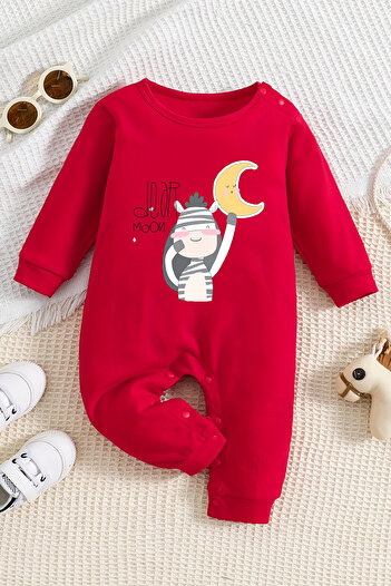 ADABEBEK Baby Boy Jumpsuit - 100% Cotton, Printed, Model 22416