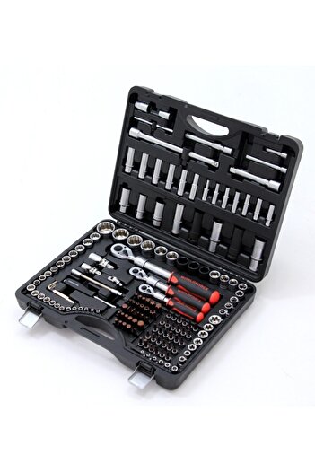 Worldforce S-Ultra طقم مقبس احترافي 156 قطعة، 1/4 بوصة، 3/8 بوصة، 1/2 بوصة
