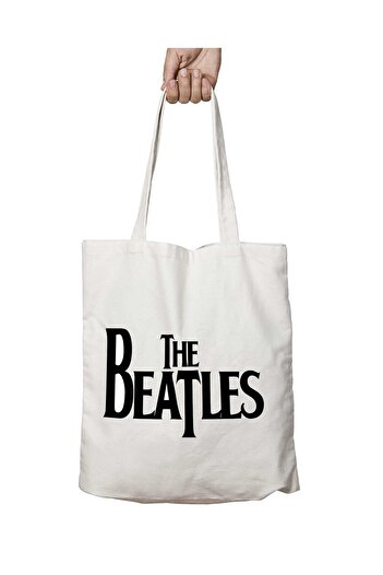 ART HEDİYE Μοτίβο λογότυπου The Beatles - Τσάντα ώμου δύο όψεων που διαρκεί και πλένεται