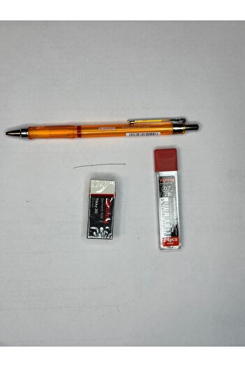 Rotring Visuclick Versatil 3-Piece School Pencil Set - 0.7mm 2B Tip and 0.7mm Eraser Gift