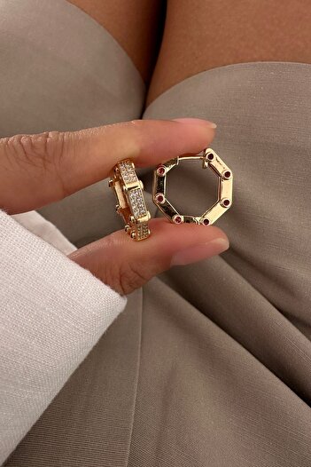 Okko Store Stone Model Serenay Earrings