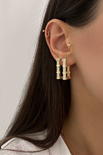 Okko Store Stone Model Serenay Earrings