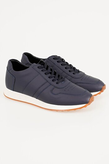 CZ London Genuine Leather Men's Lace-up Casual Sports Shoes Sneakers