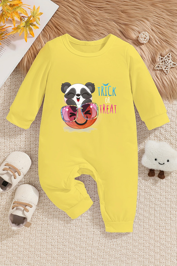 ADABEBEK Trick or Treat Baby Onesie - 100% Cotton 22380