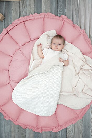 mordesign Bebek Yatağı ve Oyun Halısı, Babynest, Yenidoğan Oyun Halısı,  Açılır/Kapanır Yatak, Bloom Serisi