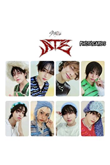 Kpop Dünyasi STRAY KIDS '' ATE '' Photocard Set - Boom Ver.