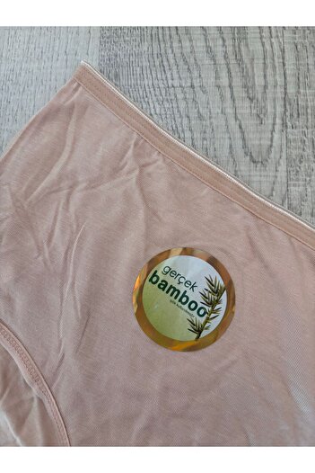 Papatya Yüksek Bel Gerçek Bambu Nefes Alan İz Yapmaz Yumuşak Doku Esnek Kilot Slip
