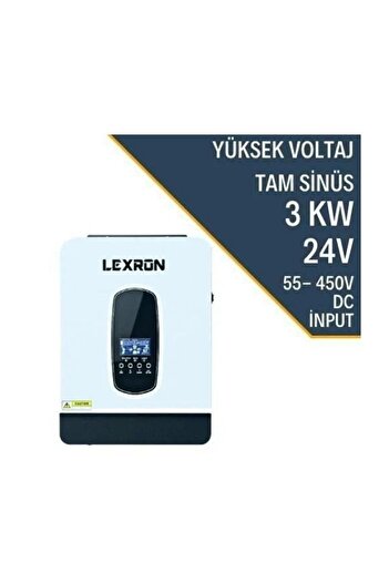 Lexron Grafen Enerji Mppt Inverter 3kw 55-450 Pv Input Akıllı