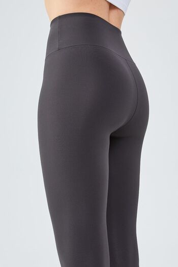 UP&FIT High Waist Push Up Leggings - Smoked