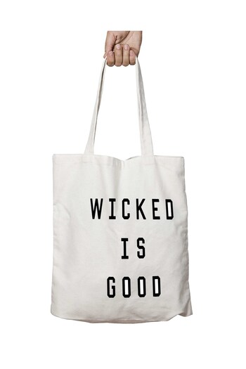 ART HEDİYE The Maze Runner - Wicked Is Good Σχολική και υφασμάτινη τσάντα ώμου που πλένεται σε δύο πλευρές