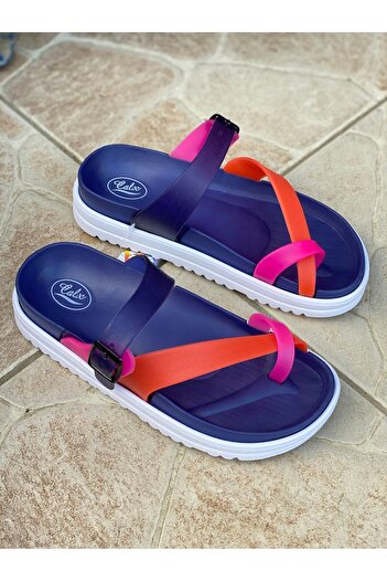 Calx Flexible and Comfortable Women's Slippers - Non-Slip Sole, Flip Flops, Beach Pool