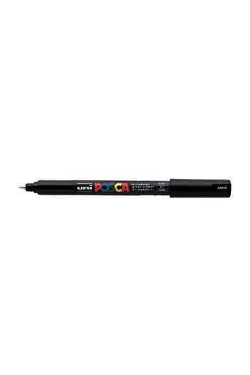 UNİ-BALL Posca Uni Pc-1mr - Ultra Fine 0.7 Mm Black Color Paint Marker Pens (1 Piece)