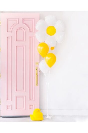 Partifabrik Daisy Themed Balloon Bunch of 5