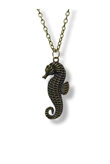 whocares Sea Horse Symbol Unisex Necklace - Chained and High Quality