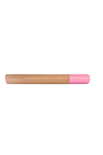 MammacomicaDough Pink Natural Single Tree Rolling Pin