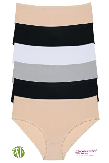 Afrodizyac High Waist 6-piece Bamboo Bato - Extra Soft-flexible