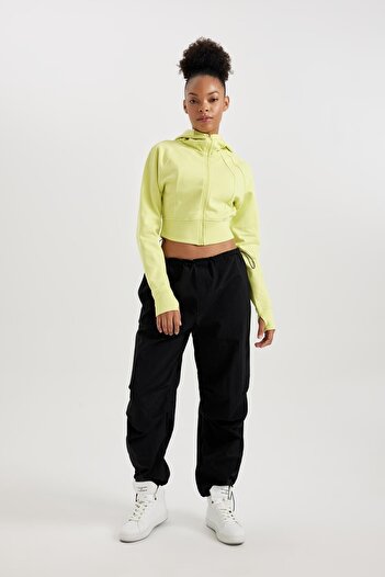 DeFacto Long Sweatpants with Flexible Bands - Parachute Pockets B1973ax23au