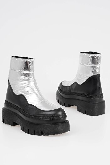CZ London Winter Genuine Leather Women's Snow Boots - Thick Sole