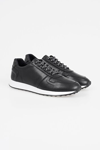 CZ London Genuine Leather Men's Sneaker Lace-Up Casual Shoes