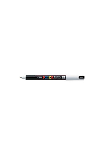 UNİ-BALL Posca Uni Ultra Fine 0.7 Mm Colored White Paint Marker Pens - 3 Pieces