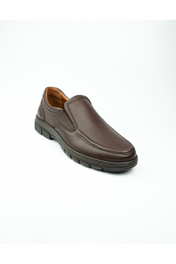 Polaris 102522 Model Brown Men's Leather Casual Shoes