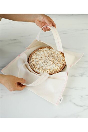 EYPRICH Linen Food/Picnic Carry Bag 40*40cm