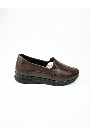 Voyager 8819 Model Brown Leather Casual Women's Shoes