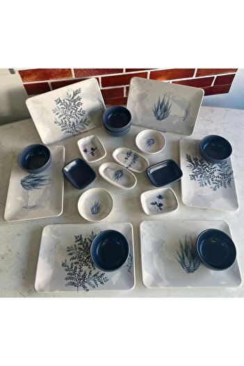 Keramika 20 Piece Siera Presentation Breakfast Set