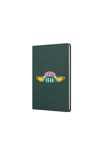 Mabbels Friends Central Perk Hard Cover Boutique Notebook cu linii verzi
