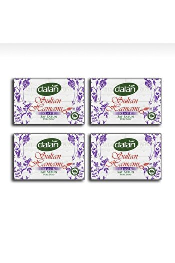 Dalan Sultan Bath Classic Pure White Soap 4 X 125 Gr 4 Pieces