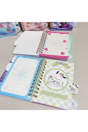 Bold Grup Sanrio Kuromi Cocherry 1 Piece Notepad with Bookmark