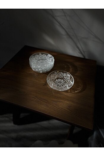 Paşabahçe Cut Eye Pattern Tea Plate