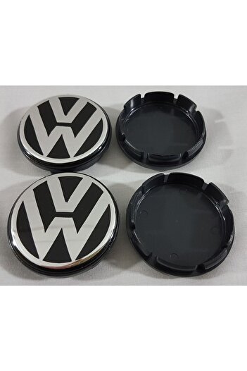 Genel Markalar Volkswagen Jant Göbeği 4 Adet , Volkswagen Jant Kapağı 58/55mm Vw Jant Göbeği