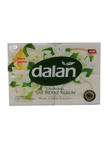 Dalan Bath Soap White with Olive Oil (4*150gr.)600gr