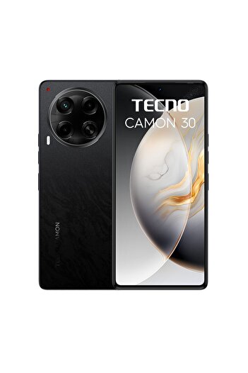 TECNO CAMON 30 256 GB / 8 GB RAM Siyah Cep Telefonu (TECNO Türkiye Garantili)