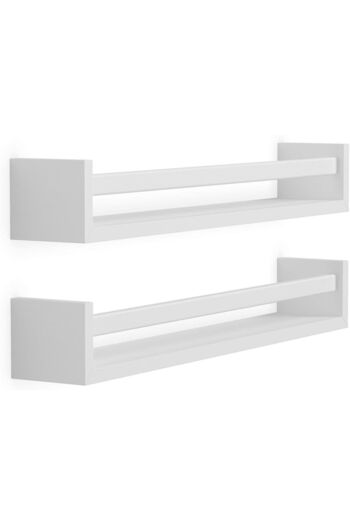 dekomar Children's Room-bathroom-kitchen-wall Shelf, White-single Piece