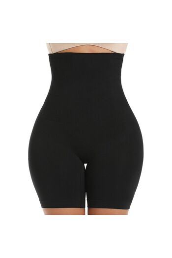 Alwaysfit Hip Shaper, Waist Slimmer and Hip Firming High Waist Cuffed Corset Tights